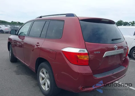 2008 Toyota Highlander from USA, damaged, VIN JTEES41A582099358
